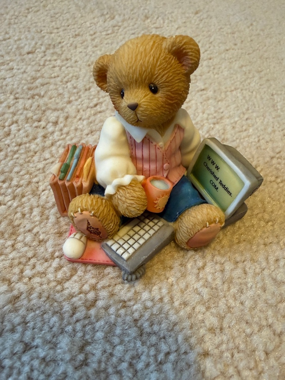 Cherished Teddies COREY Bear Figurine